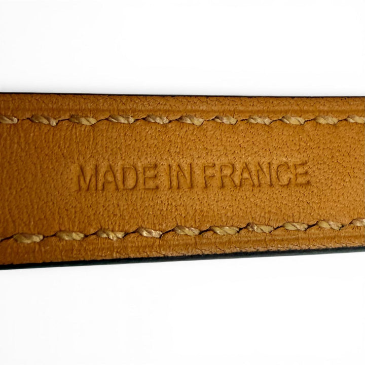 Great HERMES bracelet Trench black Swift Women