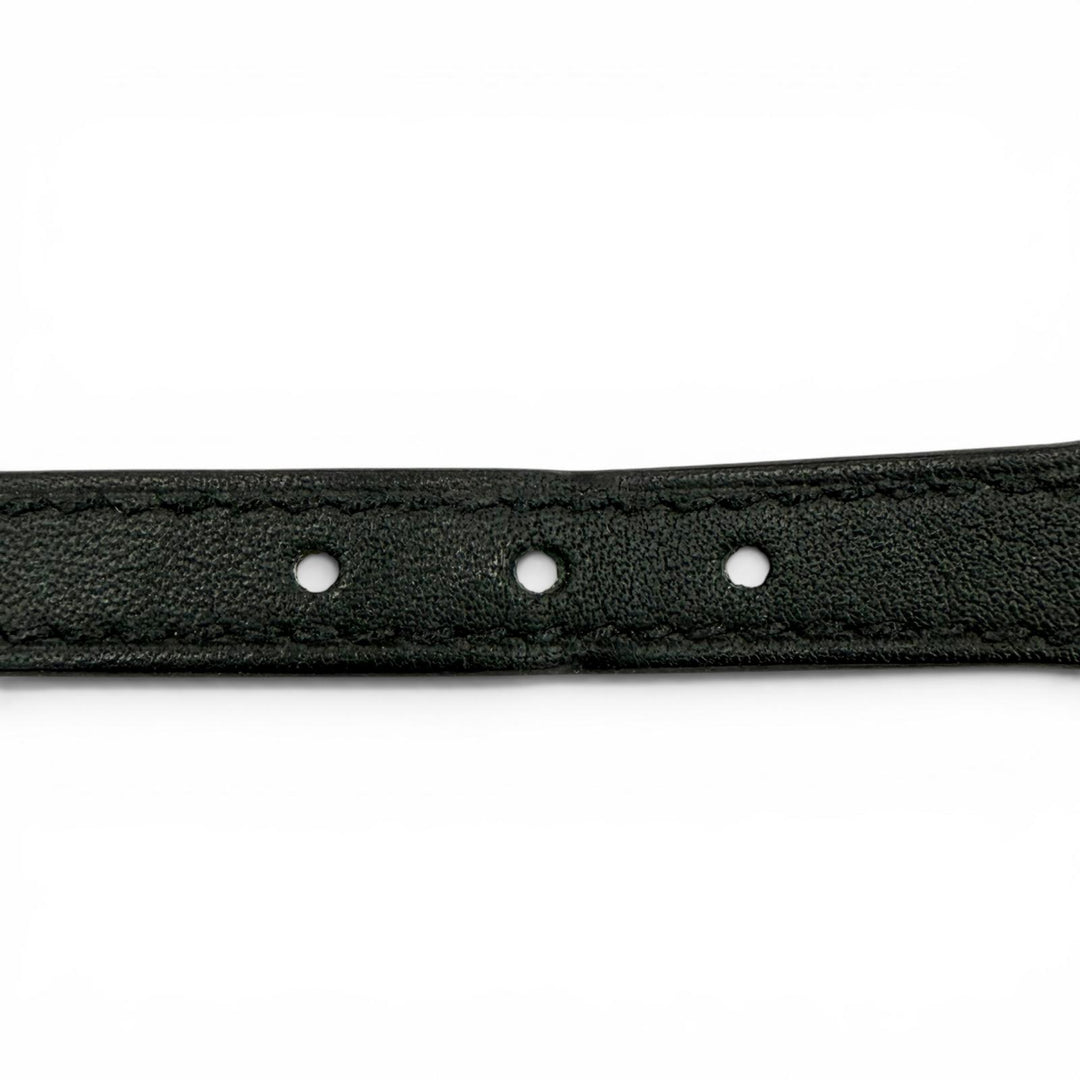 Great HERMES bracelet Trench black Swift Women