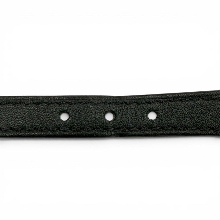 Great HERMES bracelet Trench black Swift Women