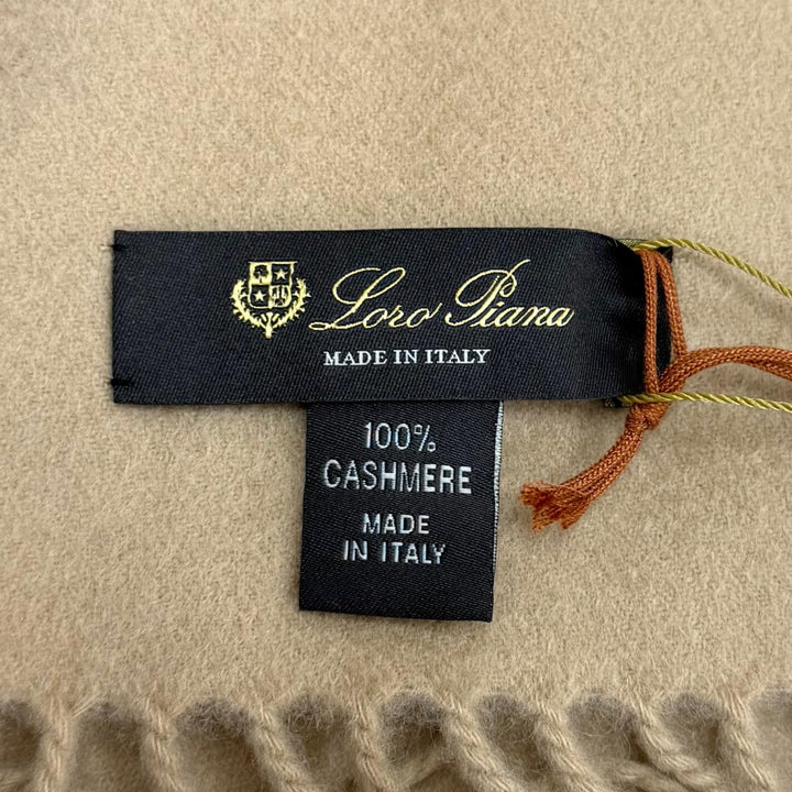 Pristine Loro Piana shawl Opera Stall cashmere Women FA03765