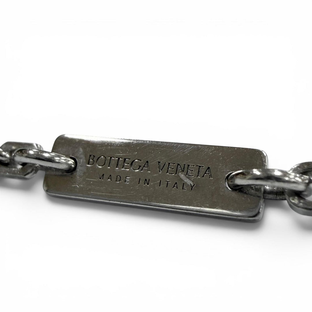 Great BOTTEGAVENETA Necklace Tide Chain Silver AG925 mens 708319