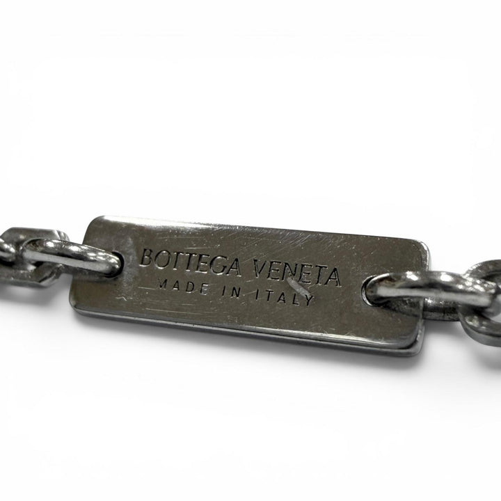 Great BOTTEGAVENETA Necklace Tide Chain Silver AG925 mens 708319
