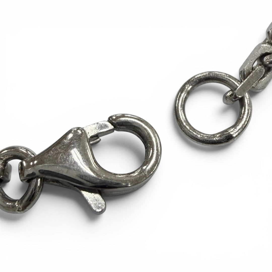 Great BOTTEGAVENETA Necklace Tide Chain Silver AG925 mens 708319