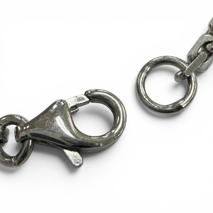 Great BOTTEGAVENETA Necklace Tide Chain Silver AG925 mens 708319