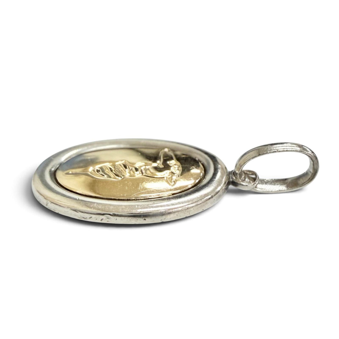 Very Good TRUSSARDI Pendant top Icon motif Silver 925 Women