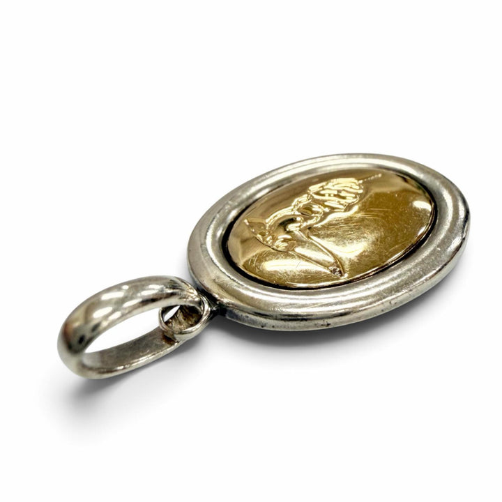 Very Good TRUSSARDI Pendant top Icon motif Silver 925 Women