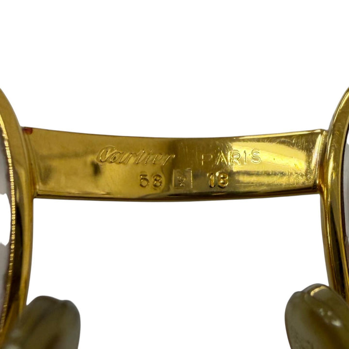 Great Cartier Glasses Trinity de Cartier gold
