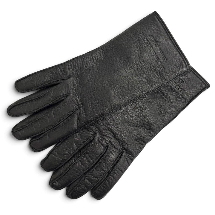 Great BURBERRY gloves Logo-embossed deerskin leather gloves Deerskin 7.5 4060479