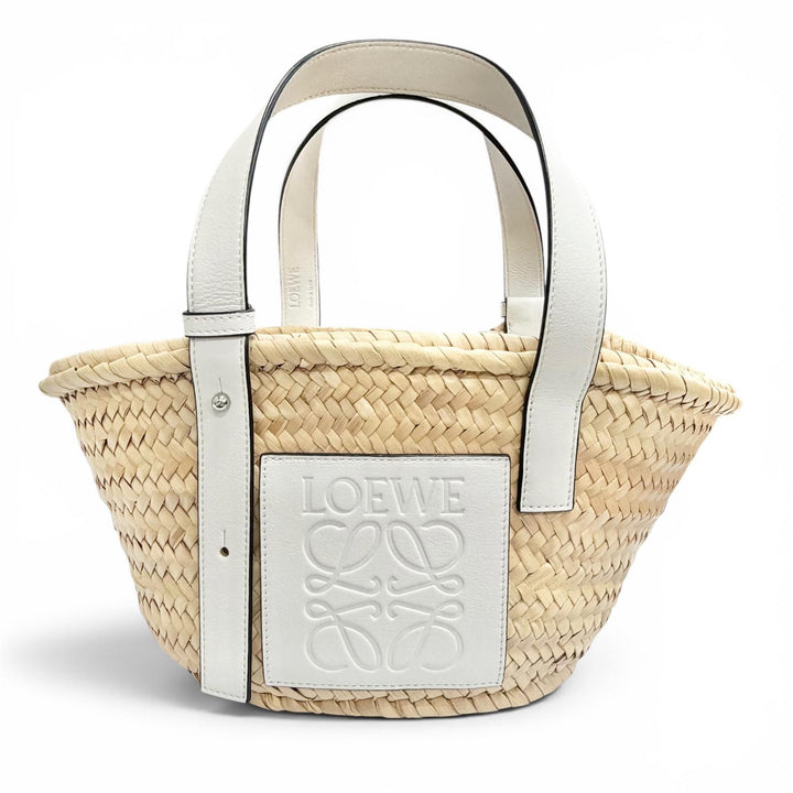 Excellent LOEWE Handbag Basket bag small Anagram Basket Bag natural A223S93X04