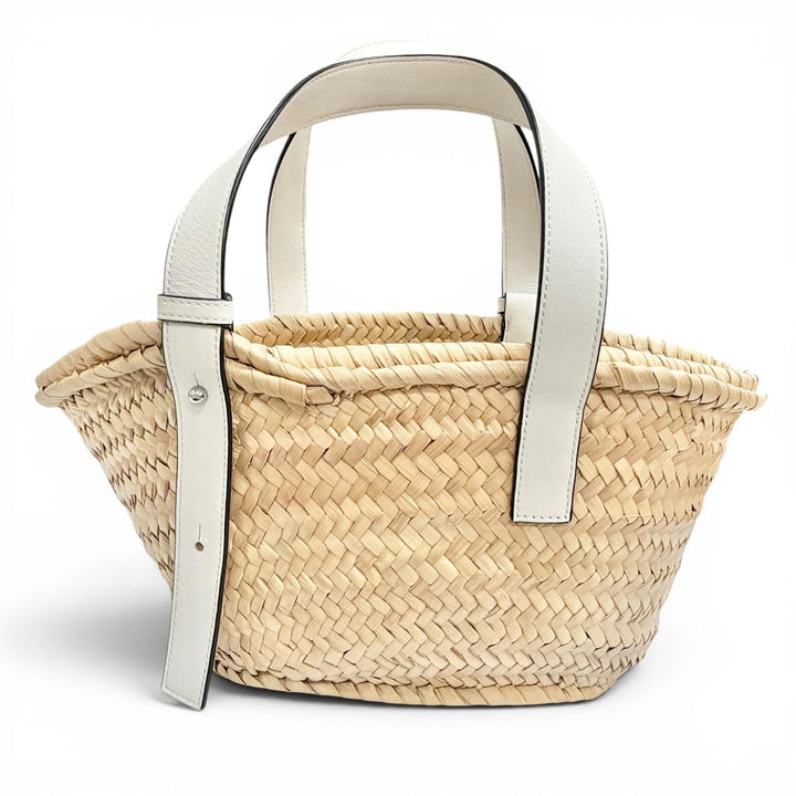 Excellent LOEWE Handbag Basket bag small Anagram Basket Bag natural A223S93X04