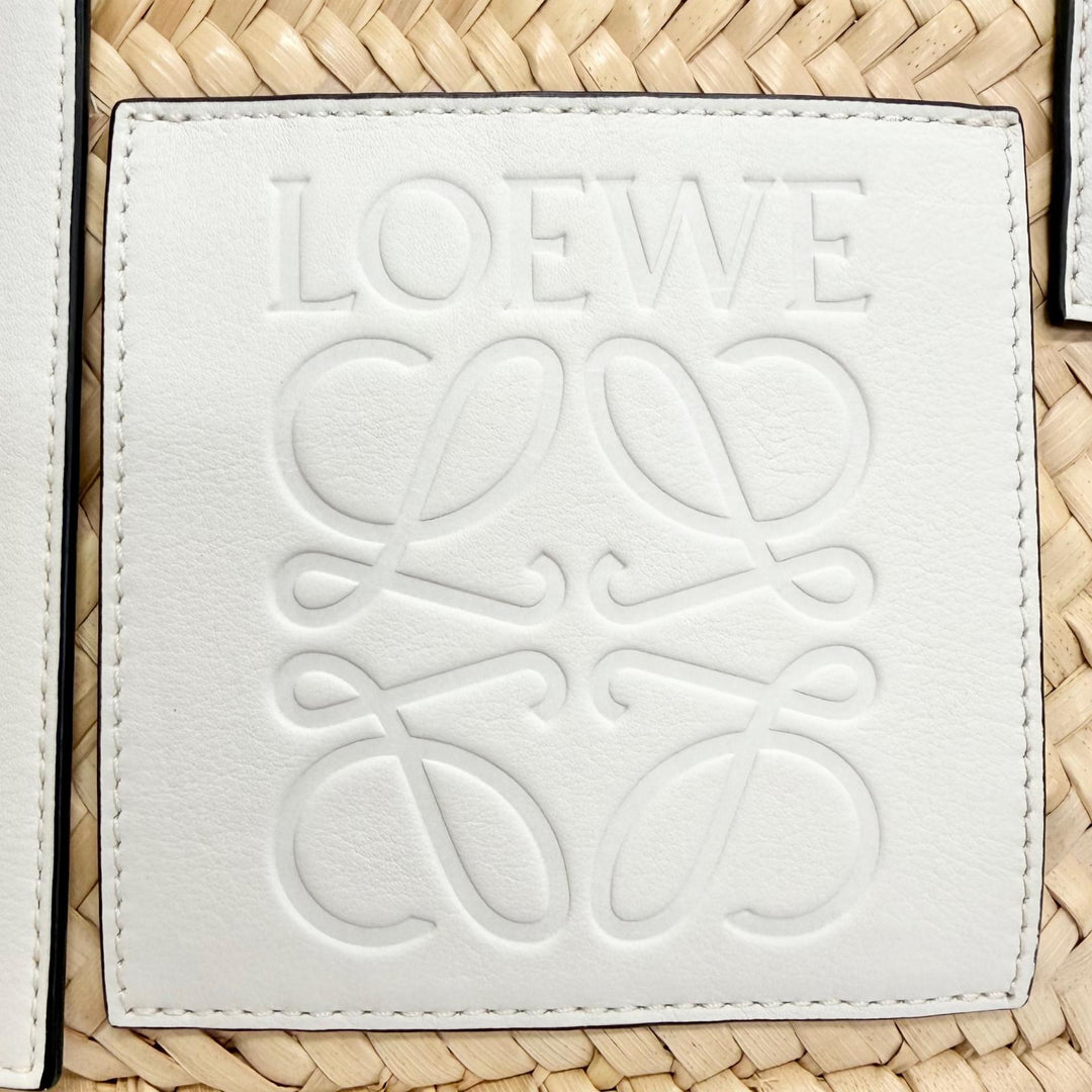 Excellent LOEWE Handbag Basket bag small Anagram Basket Bag natural A223S93X04