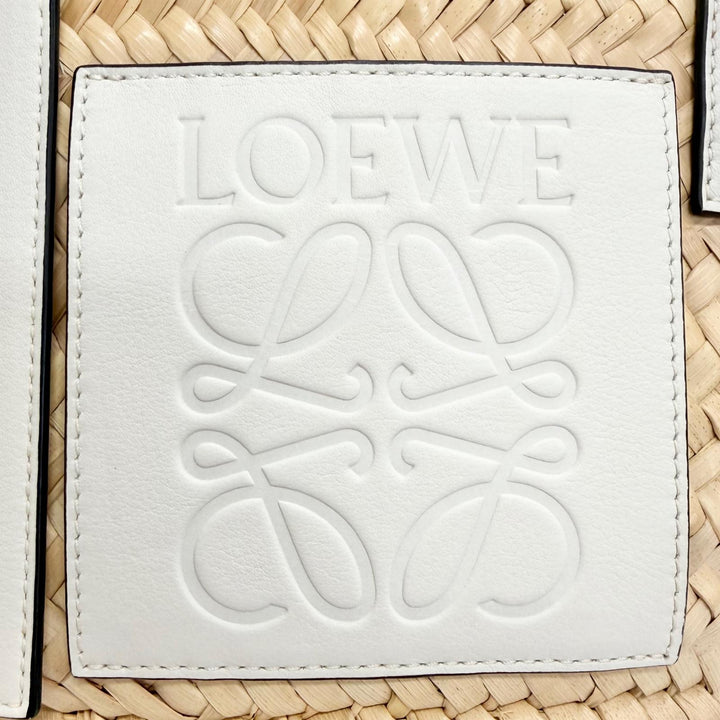 Excellent LOEWE Handbag Basket bag small Anagram Basket Bag natural A223S93X04