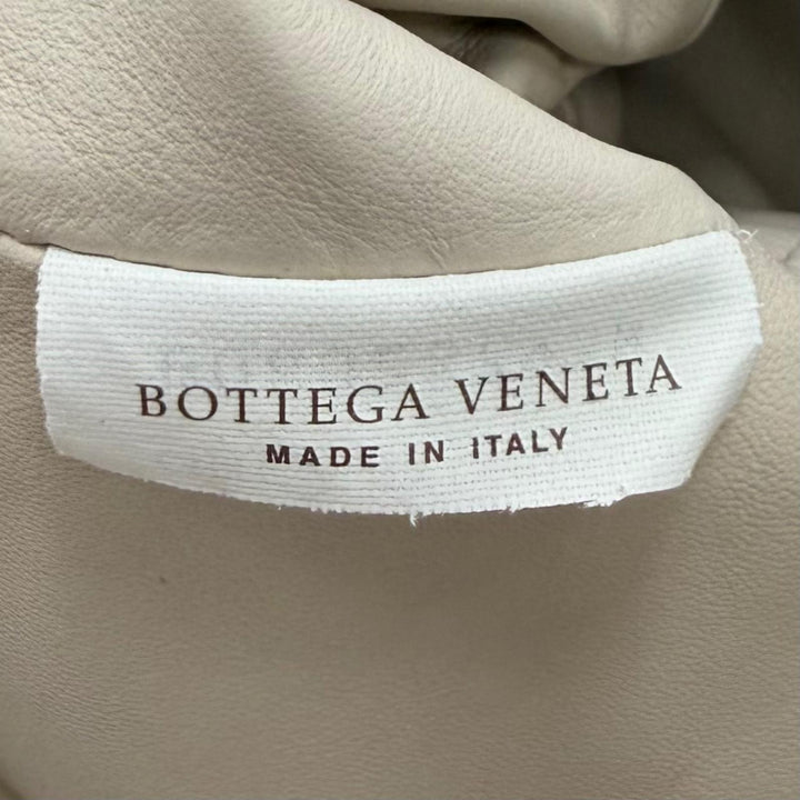 Excellent BOTTEGAVENETA Shoulder Bag Mini the pouch purse Ivory leather 585852