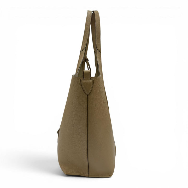 Very Good TOD’S T Timeless Small Tote Bag With porch beige leather Women