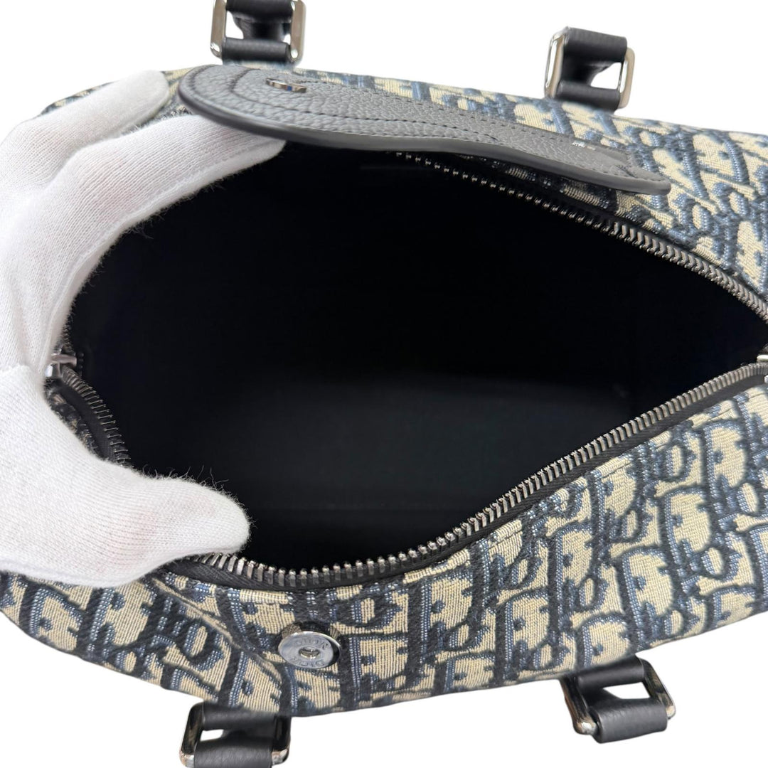 Excellent DIOR Shoulder Bag Rango 26 Oblique Jacquard 2WAY