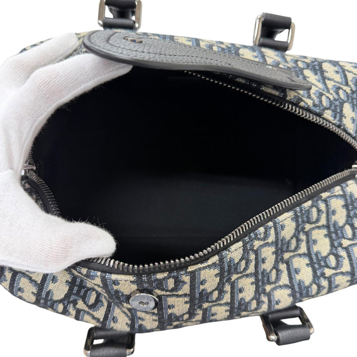 Excellent DIOR Shoulder Bag Rango 26 Oblique Jacquard 2WAY