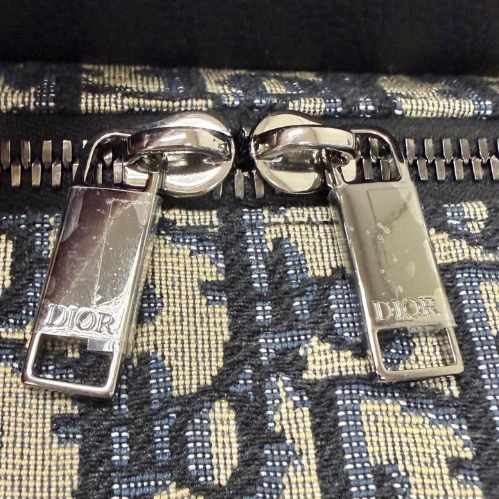 Excellent DIOR Shoulder Bag Rango 26 Oblique Jacquard 2WAY