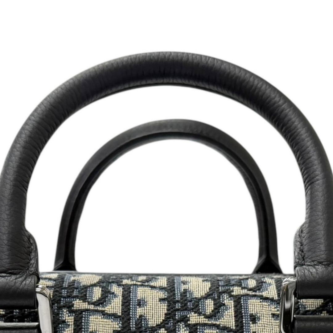 Excellent DIOR Shoulder Bag Rango 26 Oblique Jacquard 2WAY