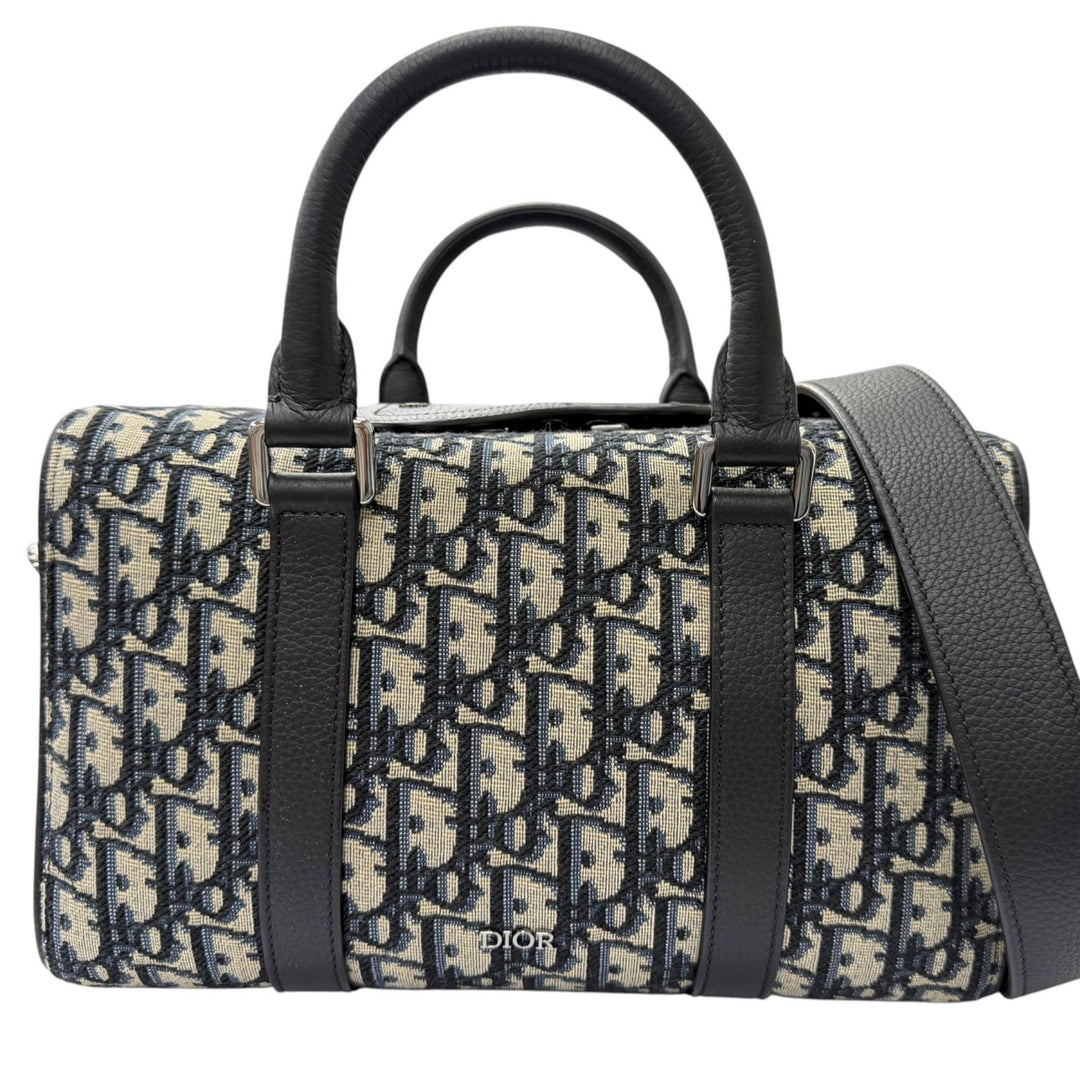 Excellent DIOR Shoulder Bag Rango 26 Oblique Jacquard 2WAY