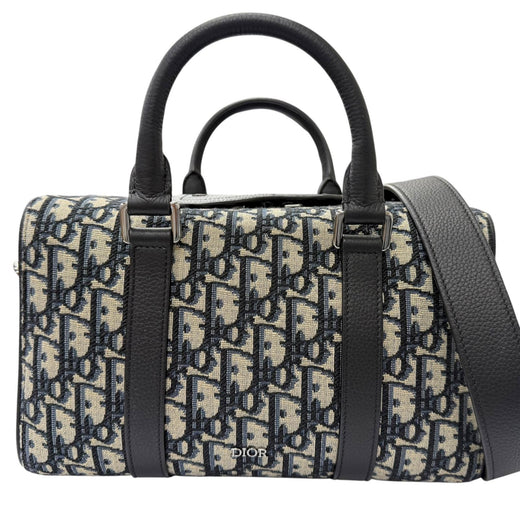 Excellent DIOR Shoulder Bag Rango 26 Oblique Jacquard 2WAY