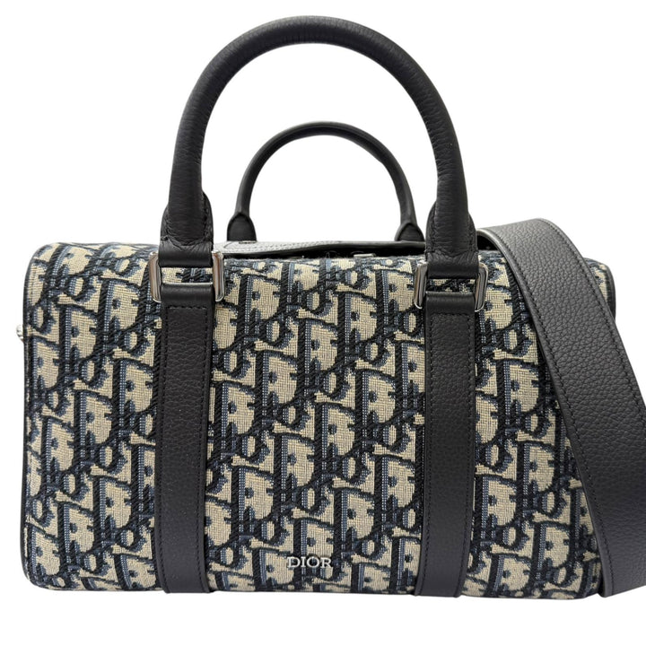 Excellent DIOR Shoulder Bag Rango 26 Oblique Jacquard 2WAY