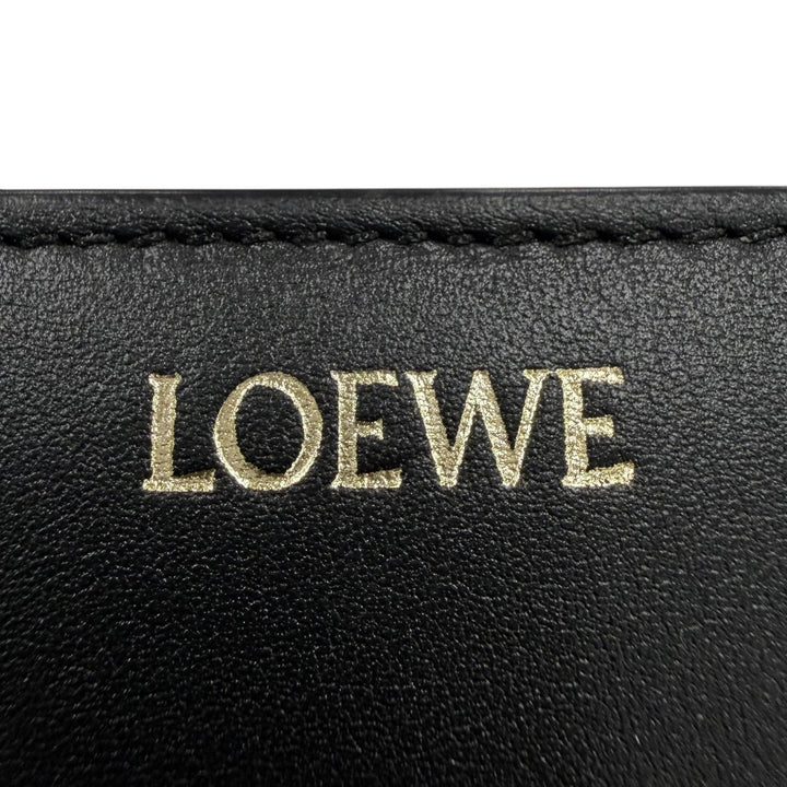 Great LOEWE Bifold Wallet Knot Compact Wallet shiny napa calf Women CEM1NCWX01