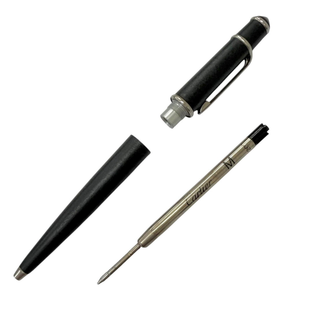 Very Good Cartier Ballpoint pen Diaboro de Cartier Black cabochon