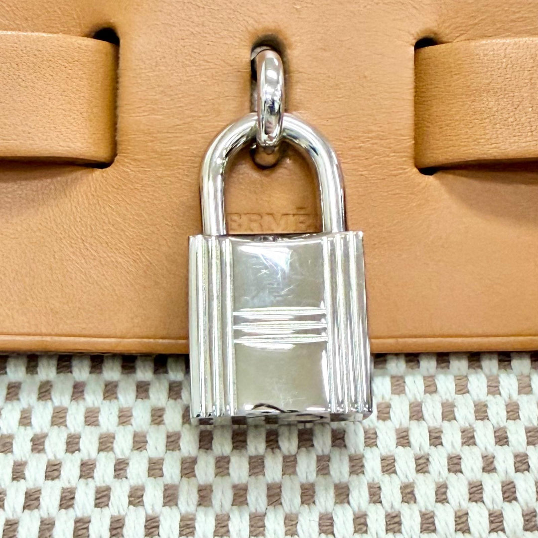 Great HERMES Herbag ad PM Backpack with spare bag, included. beige Towar GM