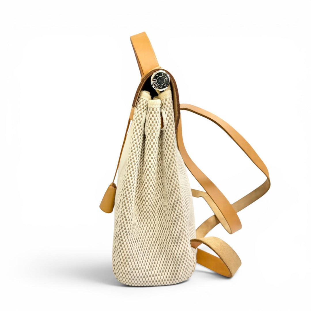 Great HERMES Herbag ad PM Backpack with spare bag, included. beige Towar GM