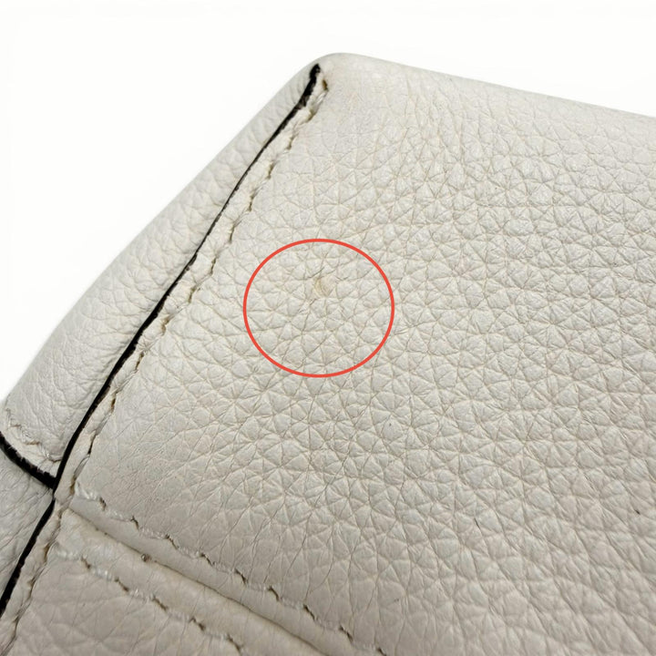 Great FENDI Shoulder Bag Selleria Bytheway Mini 2WAY handbag white Women 8BS098