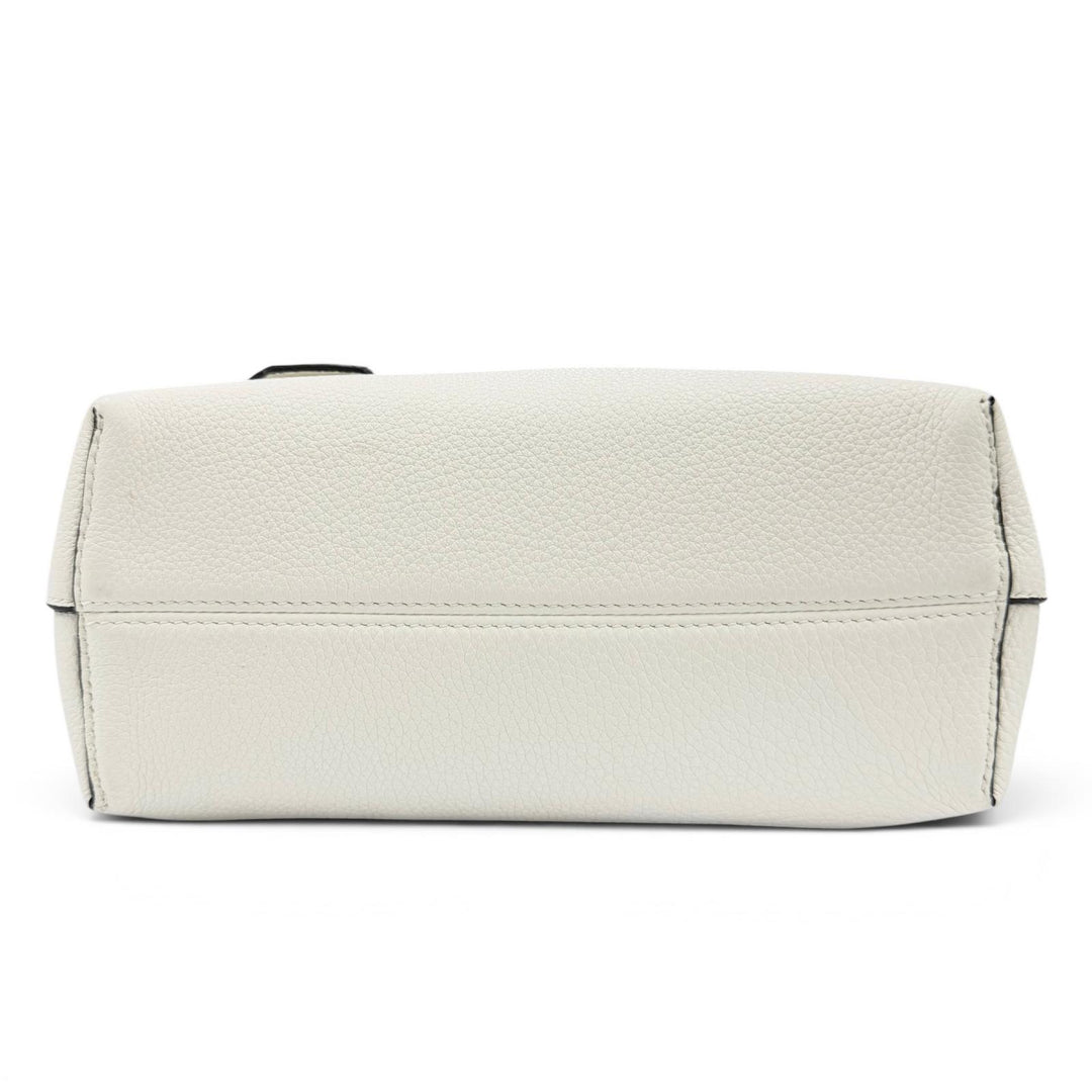 Great FENDI Shoulder Bag Selleria Bytheway Mini 2WAY handbag white Women 8BS098