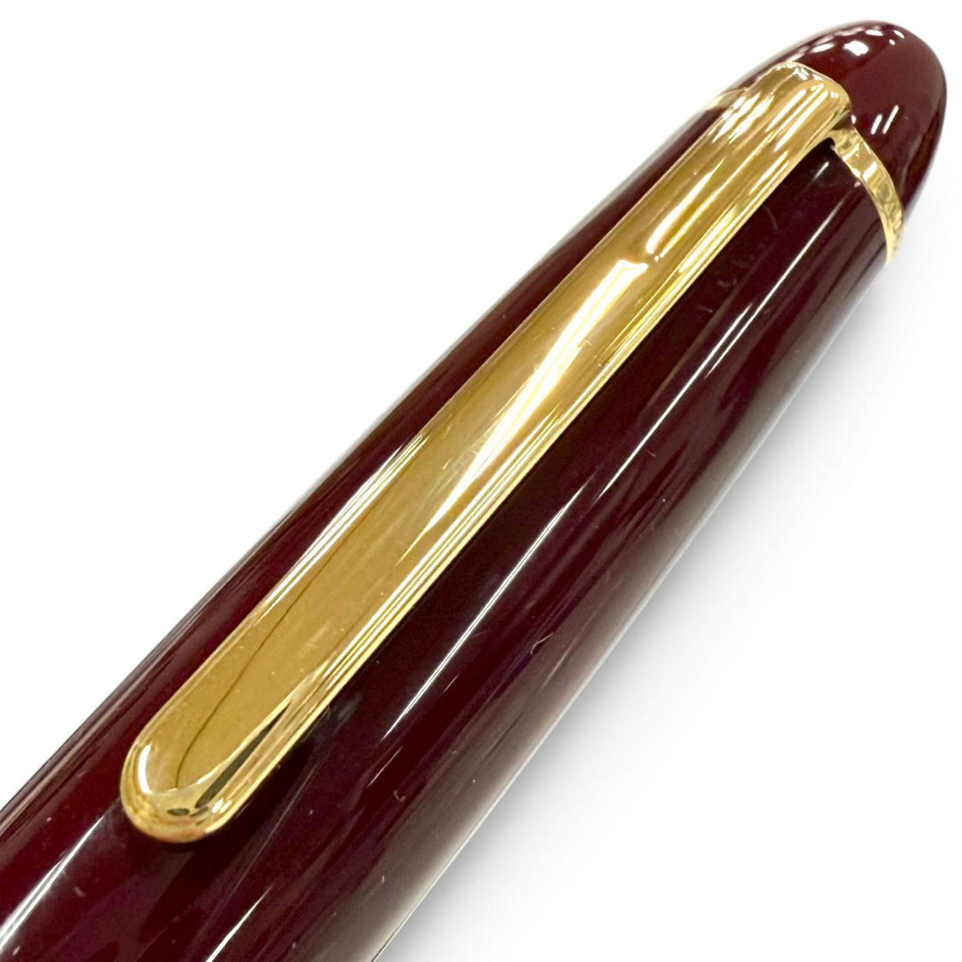 Excellent MONTBLANC Meisterstück 162 Le Grand Rollerball Pen White StarBordeaux