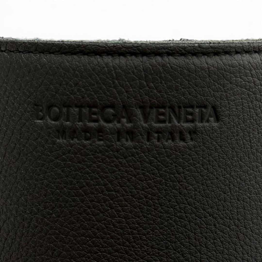 Great BOTTEGAVENETA Tote Bag Medium The Arco black leather mens 609175