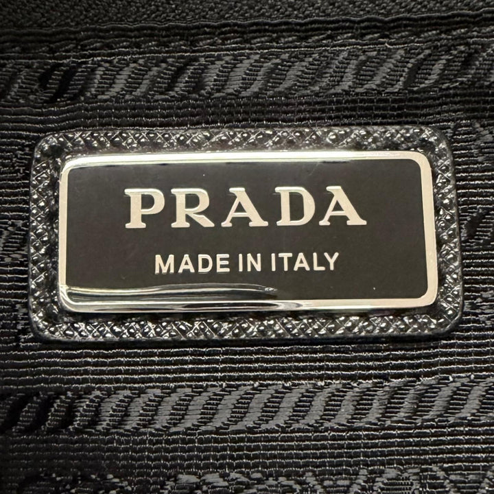 Great PRADA Sling bag Triangle logo Re-Nylon black Recycled nylon mens 2VL033
