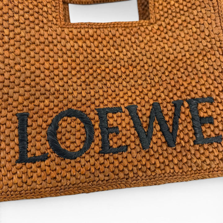 Excellent LOEWE Handbag Font Tote Small Leather 2-Way Shoulder Bag A685B59X01
