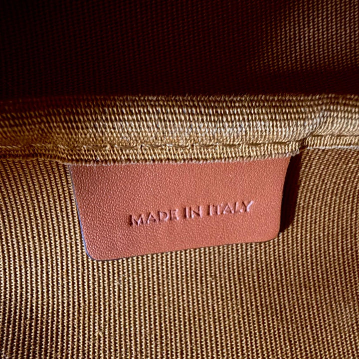 Great CELINE Shoulder Bag medium bucket Brown Triomphe canvas Women 19113