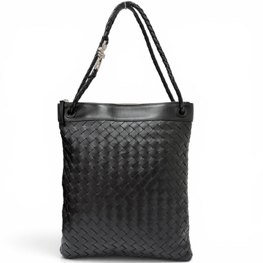 Great BOTTEGAVENETA Shoulder Bag Andiamo INTRECCIATO Messenger