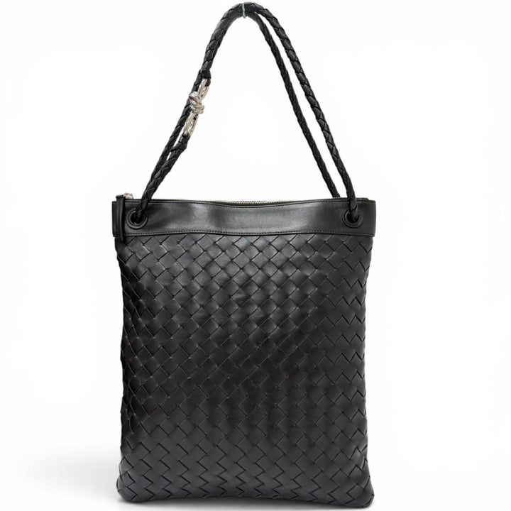 Great BOTTEGAVENETA Shoulder Bag Andiamo INTRECCIATO Messenger