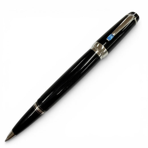 Great MONTBLANC Ballpoint pen Boheme white star black Blue Gemstone mens