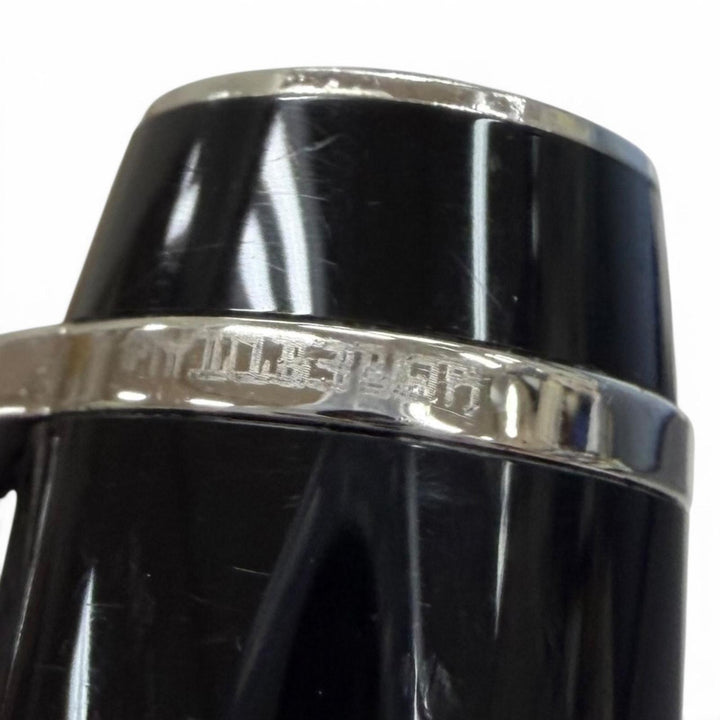 Great MONTBLANC Ballpoint pen Boheme white star black Blue Gemstone mens