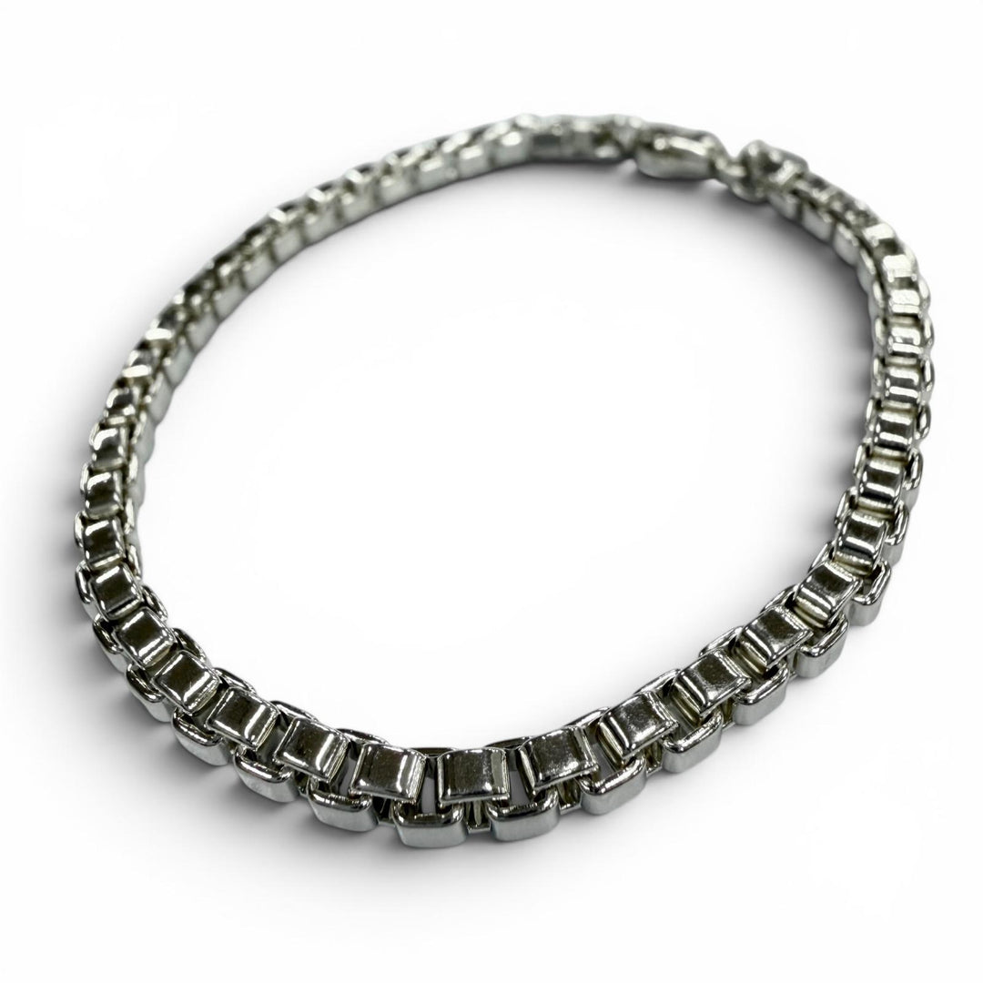 Excellent TIFFANY&Co. bracelet Venetian Chain Silver 925 mens