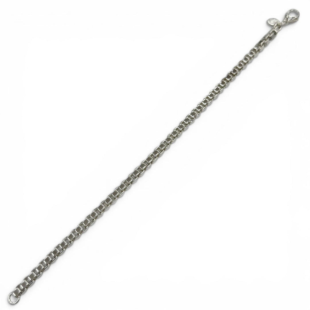 Excellent TIFFANY&Co. bracelet Venetian Chain Silver 925 mens