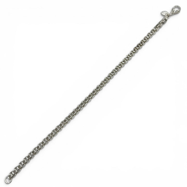 Excellent TIFFANY&Co. bracelet Venetian Chain Silver 925 mens