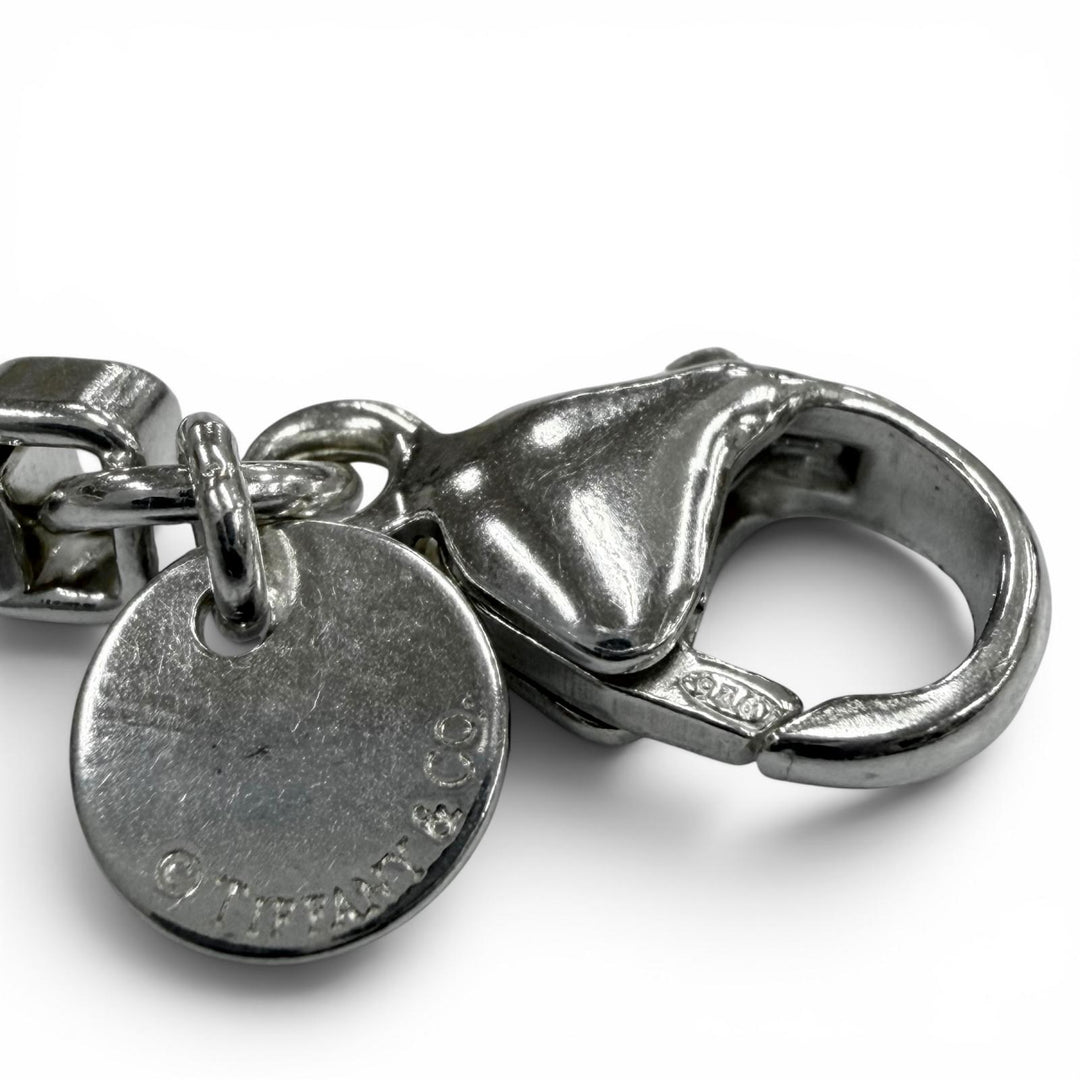 Excellent TIFFANY&Co. bracelet Venetian Chain Silver 925 mens