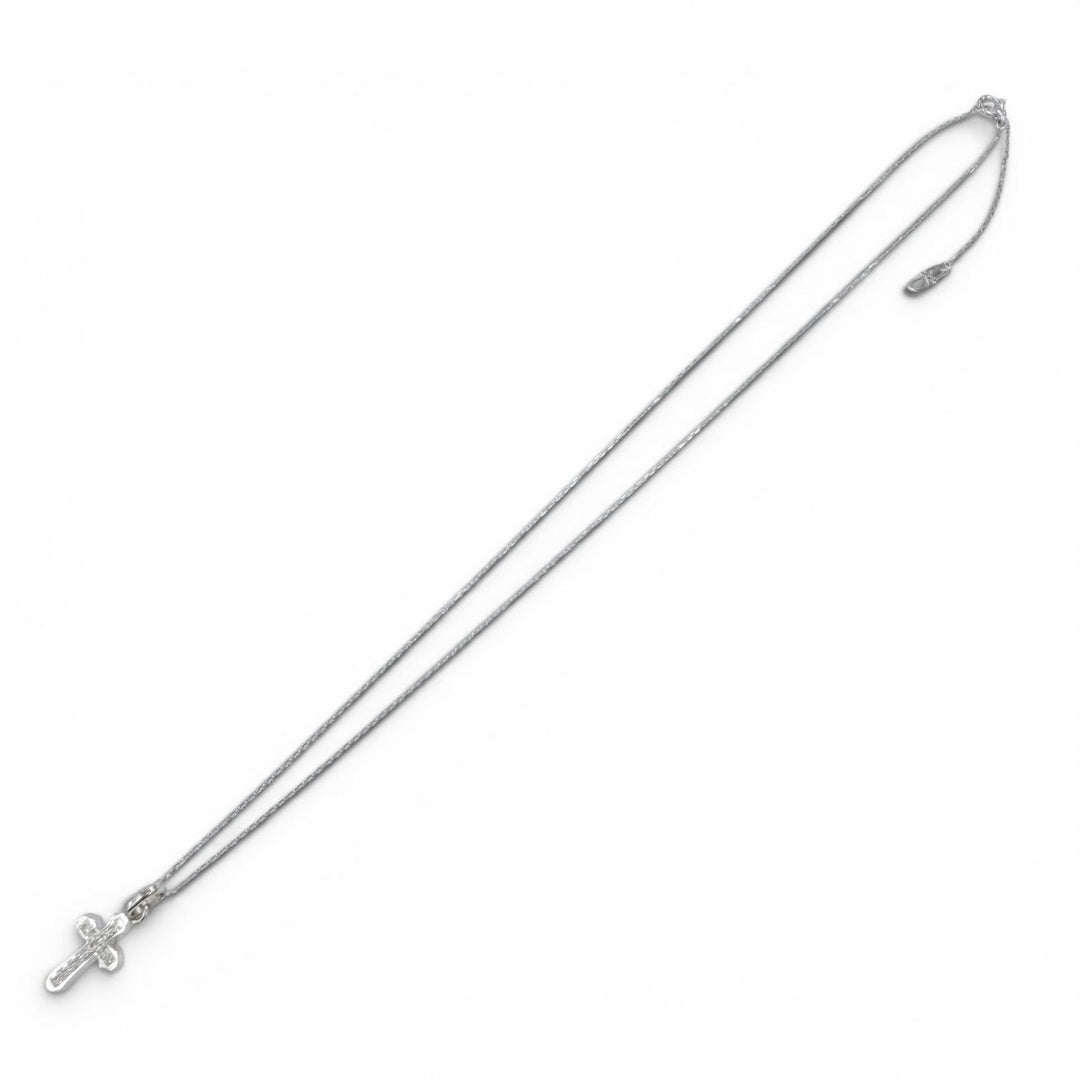 Great Sympathy of Soul Necklace Smooth cloth White gold 18K Women