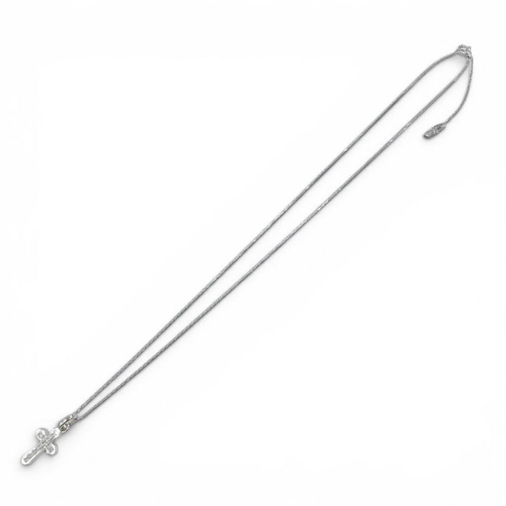 Great Sympathy of Soul Necklace Smooth cloth White gold 18K Women