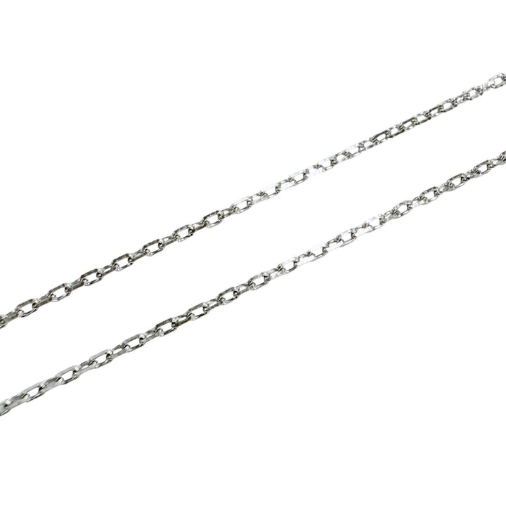 Great Sympathy of Soul Necklace Smooth cloth White gold 18K Women
