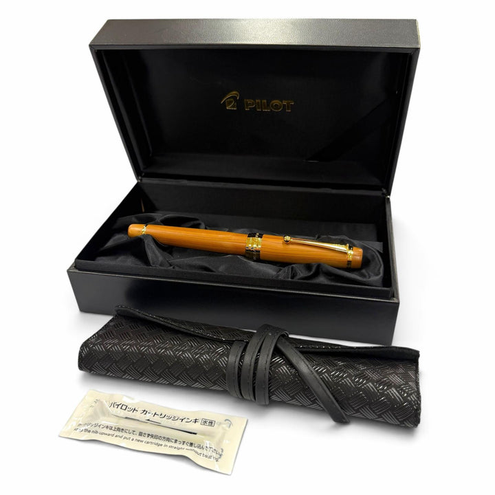 Pristine PILOT fountain pen Custom Craft Ichii Wood (Discontinued Model) Wood