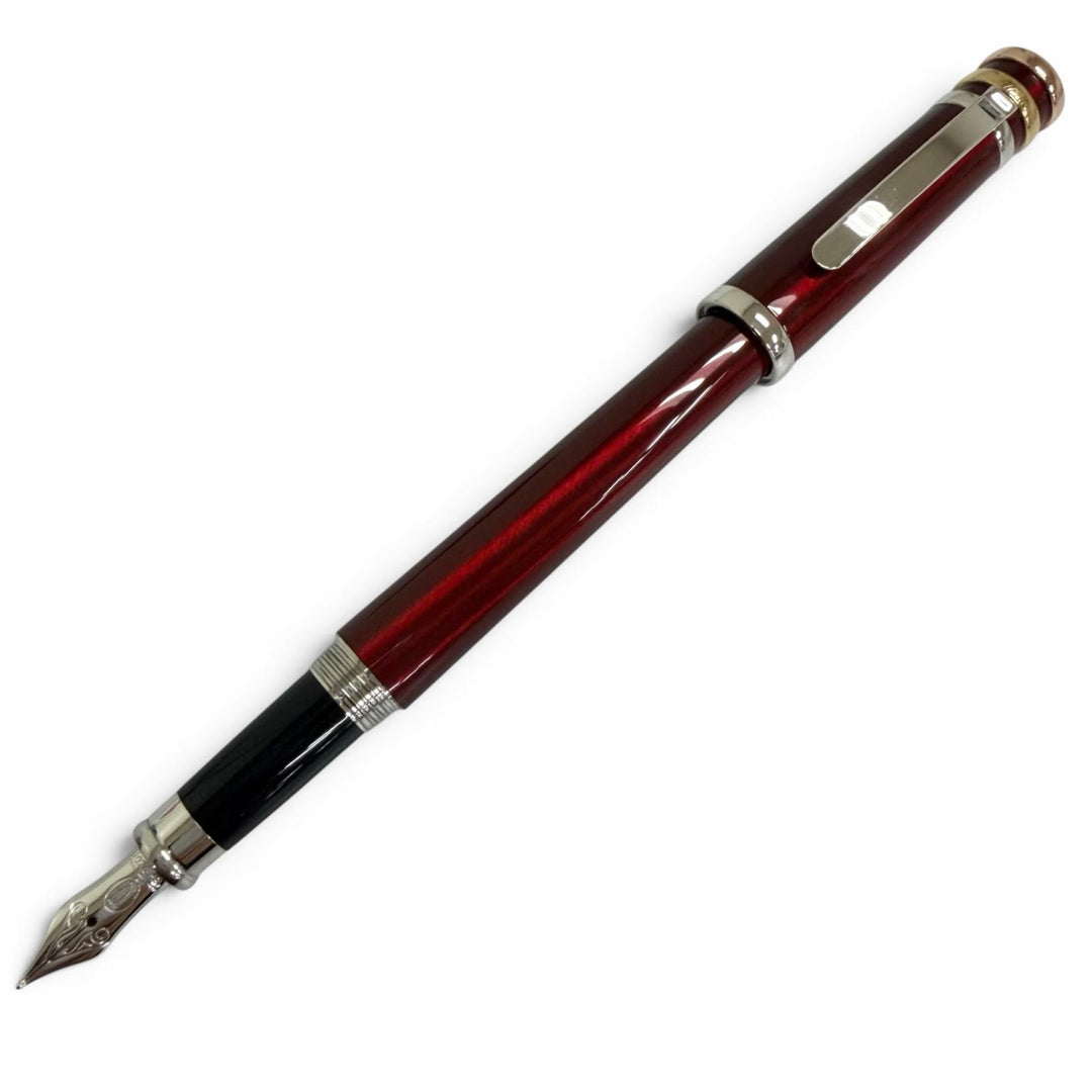 Great Cartier fountain pen Trinity de Cartier cap-type Bordeaux 18K mens