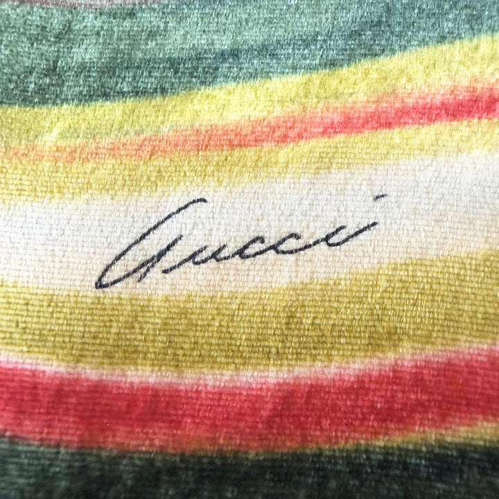 Excellent GUCCI Pants Psychedelic Swirl Velvet Pants Tom Ford Multi Women 42